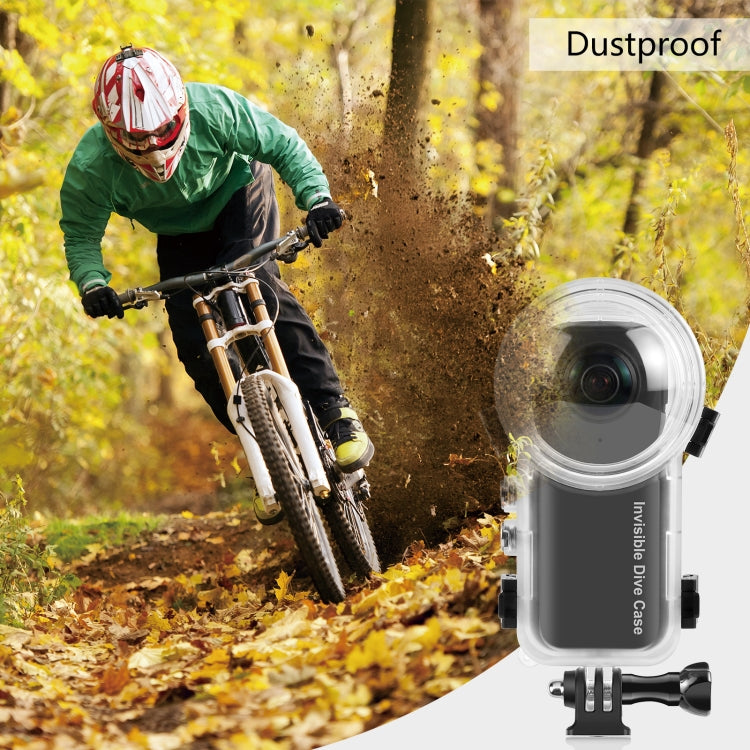 For Insta360 X4 PULUZ 50m Waterproof Sealed Diving Case (Transparent) - HoMEdemic™ 
