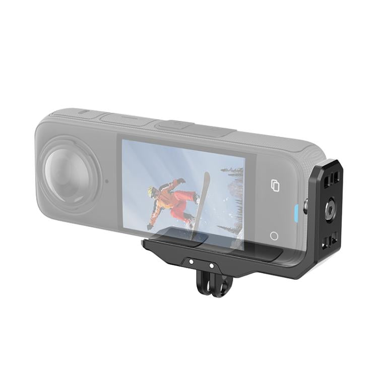 For Insta360 X4 / X5 PULUZ Vertical Horizontal Shooting Quick Release Metal  L Bracket (Black) - HoMEdemic™ 