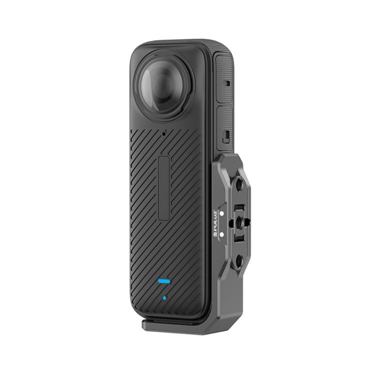 For Insta360 X4 / X5 PULUZ Vertical Horizontal Shooting Quick Release Metal  L Bracket (Black) - HoMEdemic™ 