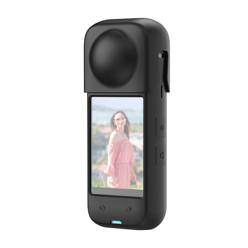 For Insta360 X4 PULUZ Full Body Dust-proof Silicone Protective Case (Black) - HoMEdemic™ 