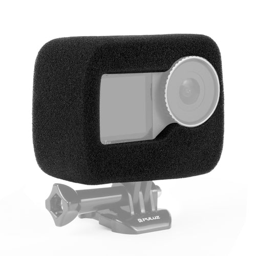 For DJI Osmo Action 5 Pro / 4 / 3 PULUZ High Density Foam Windshield (Black) - HoMEdemic™ 