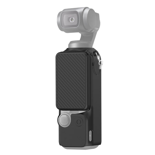 For DJI OSMO Pocket 3 PULUZ  2 in 1 Silicone Cover Case Set with Strap (Black) - HoMEdemic™ 