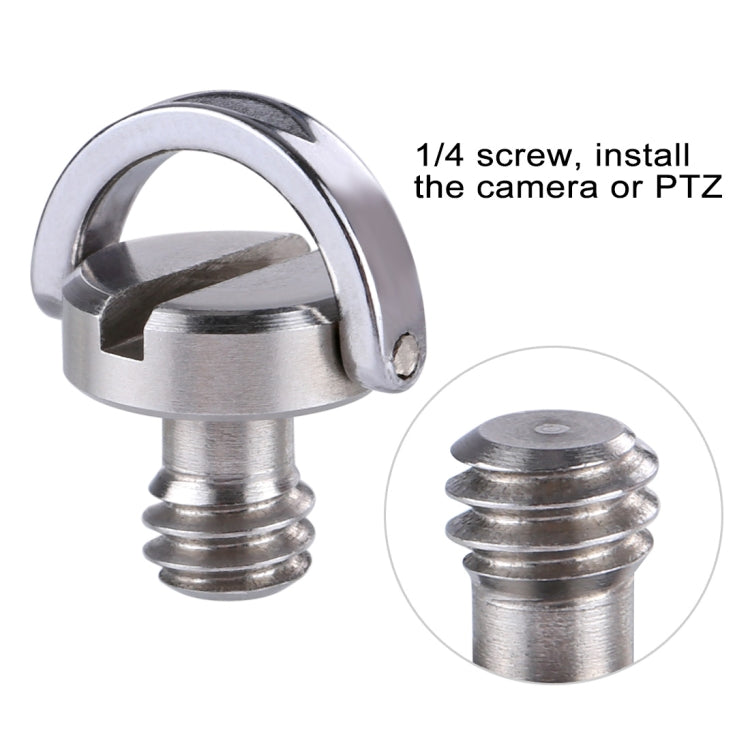 PULUZ 1/4 inch Male Thread Screw with C-Ring for Quick Release, Tripod Mount - HoMEdemic™ 