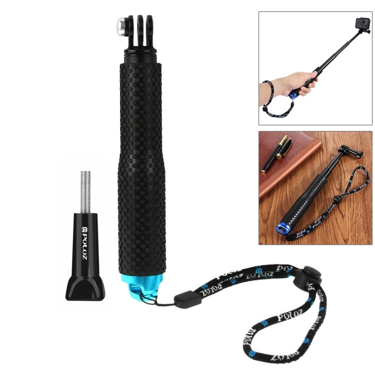 PULUZ 16 in 1 CNC Metal Accessories Combo Kits (Screws + Surface Mounts + Tripod Adapter + Extendable Pole Monopod + Storage Bag + Wrench) for GoPro, Insta360, DJI and Other Action Cameras - HoMEdemic™ 