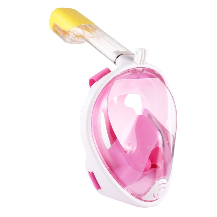PULUZ 220mm Tube Water Sports Diving Equipment Full Dry Snorkel Mask for GoPro Hero12 Black / Hero11 /10 /9 /8 /7 /6 /5, Insta360 Ace / Ace Pro, DJI Osmo Action 4 and Other Action Cameras, L/XL Size(Pink) - HoMEdemic™ 