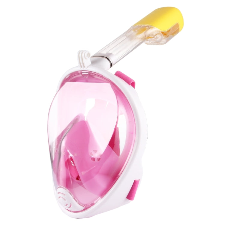 PULUZ 220mm Tube Water Sports Diving Equipment Full Dry Snorkel Mask for GoPro Hero12 Black / Hero11 /10 /9 /8 /7 /6 /5, Insta360 Ace / Ace Pro, DJI Osmo Action 4 and Other Action Cameras, L/XL Size(Pink) - HoMEdemic™ 