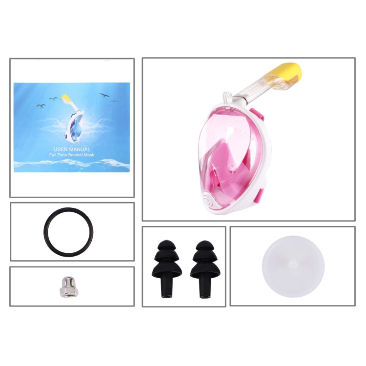 PULUZ 220mm Tube Water Sports Diving Equipment Full Dry Snorkel Mask for GoPro Hero12 Black / Hero11 /10 /9 /8 /7 /6 /5, Insta360 Ace / Ace Pro, DJI Osmo Action 4 and Other Action Cameras, L/XL Size(Pink) - HoMEdemic™ 