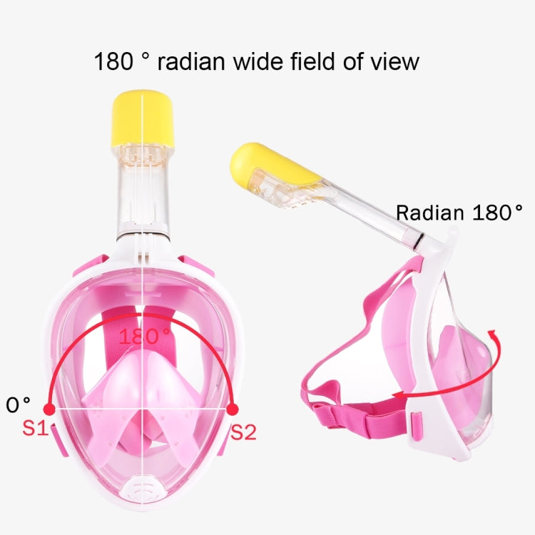 PULUZ 220mm Tube Water Sports Diving Equipment Full Dry Snorkel Mask for GoPro Hero12 Black / Hero11 /10 /9 /8 /7 /6 /5, Insta360 Ace / Ace Pro, DJI Osmo Action 4 and Other Action Cameras, L/XL Size(Pink) - HoMEdemic™ 