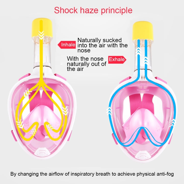 PULUZ 220mm Tube Water Sports Diving Equipment Full Dry Snorkel Mask for GoPro Hero12 Black / Hero11 /10 /9 /8 /7 /6 /5, Insta360 Ace / Ace Pro, DJI Osmo Action 4 and Other Action Cameras, L/XL Size(Pink) - HoMEdemic™ 