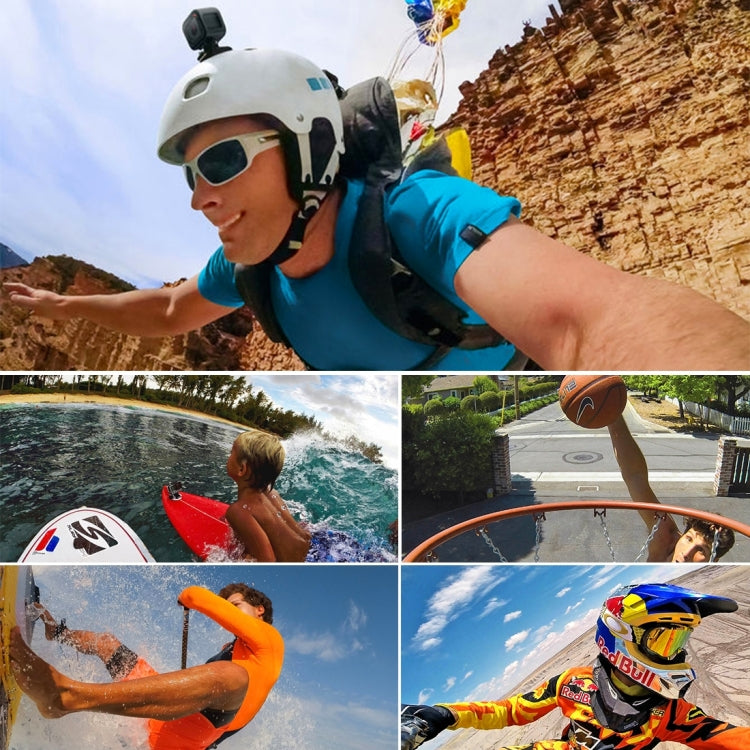 PULUZ 3 Flat Adhesive Pad Stickers + 3 Curved Adhesive Pad Stickers for GoPro, Insta360, DJI and Other Action Cameras - HoMEdemic™ 