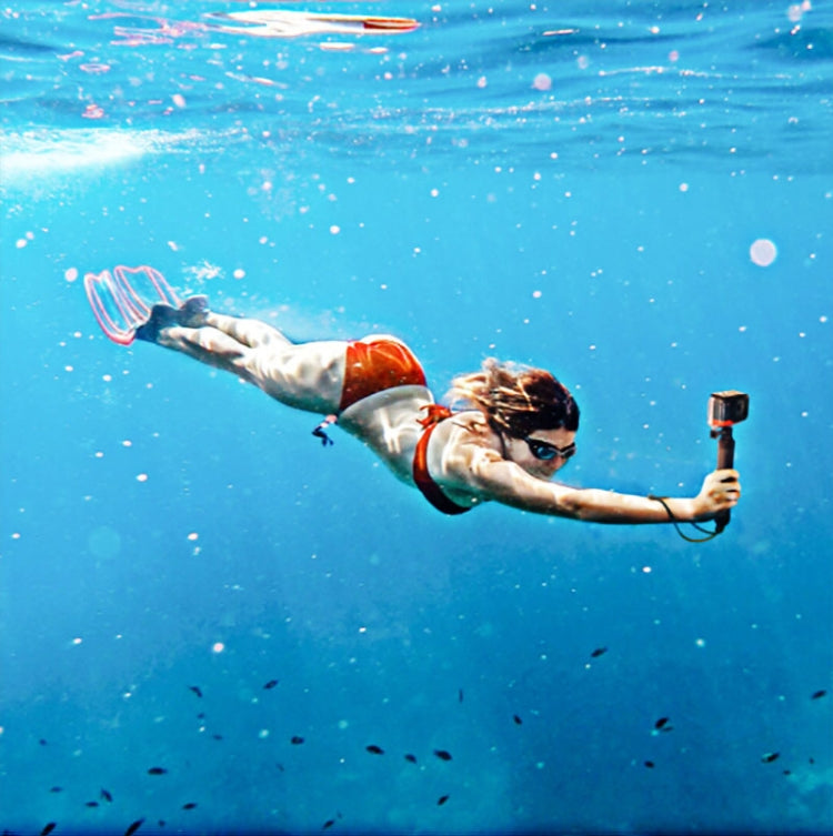 PULUZ 60m Underwater Depth Diving Case Waterproof Camera Housing for Insta360 ONE R 4K Wide-angle Edition(Transparent) - HoMEdemic™ 