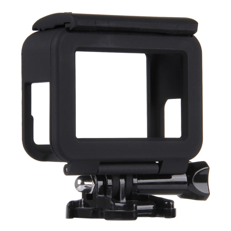 PULUZ ABS Plastic Housing Shell Frame Mount Protective Case Cage with Pedestal and Long Screw for GoPro HERO(2018) /7 Black /6 /5 - HoMEdemic™ 