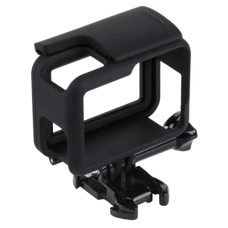 PULUZ ABS Plastic Housing Shell Frame Mount Protective Case Cage with Pedestal and Long Screw for GoPro HERO(2018) /7 Black /6 /5 - HoMEdemic™ 