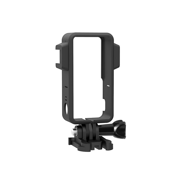 PULUZ ABS Protective Frame Cage with Dual Cold Shoes for DJI Action 2 (Black) - HoMEdemic™ 