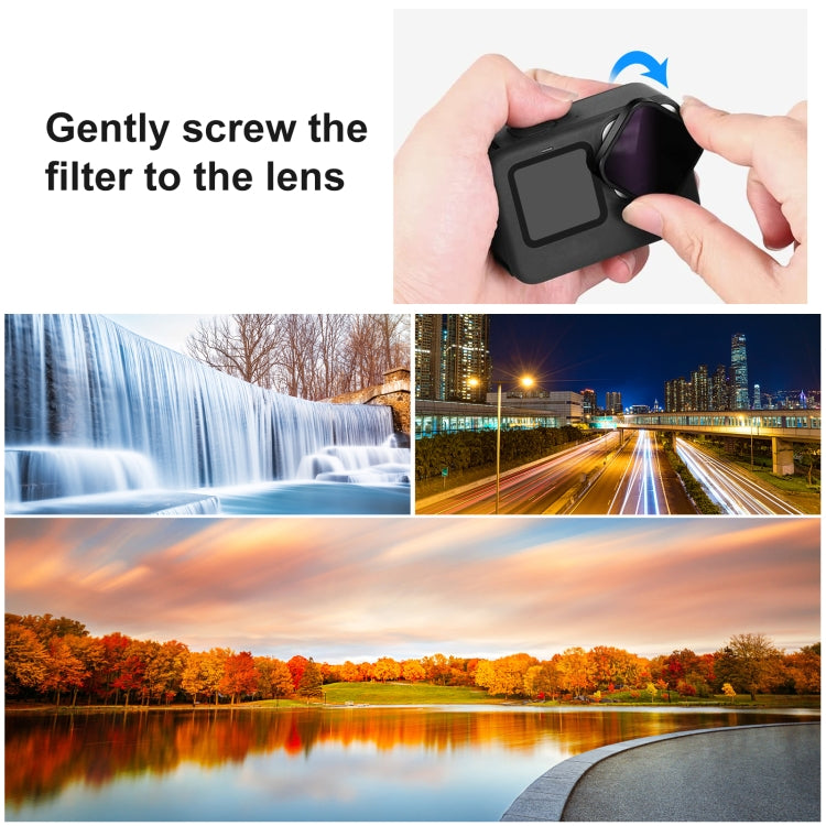 PULUZ Action Camera CPL Lens Filter For GoPro HERO13 Black /12 Black /11 Black /11 Black Mini /10 Black /9 Black - HoMEdemic™ 