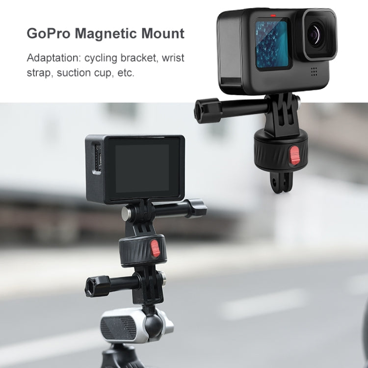 PULUZ Action Camera Magnetic Base Adapter (Black) - HoMEdemic™ 