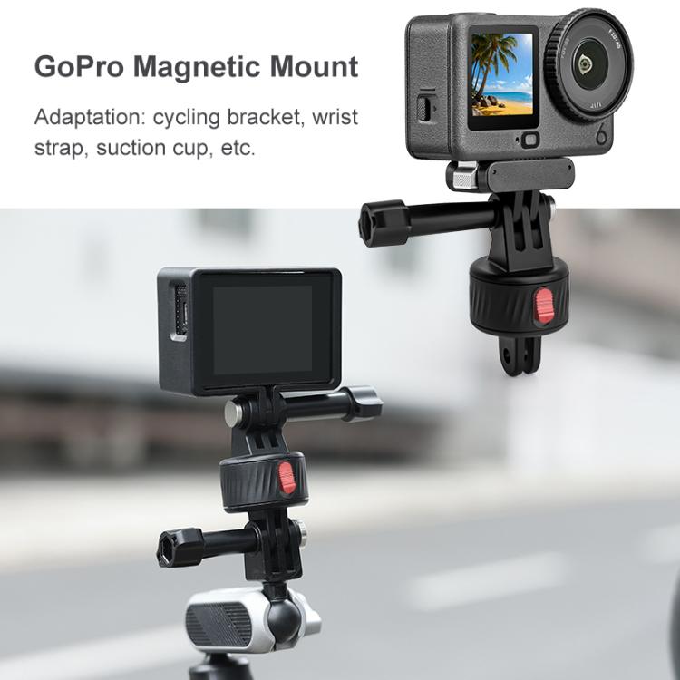 PULUZ Action Camera Magnetic Base Adapter (Black) - HoMEdemic™ 
