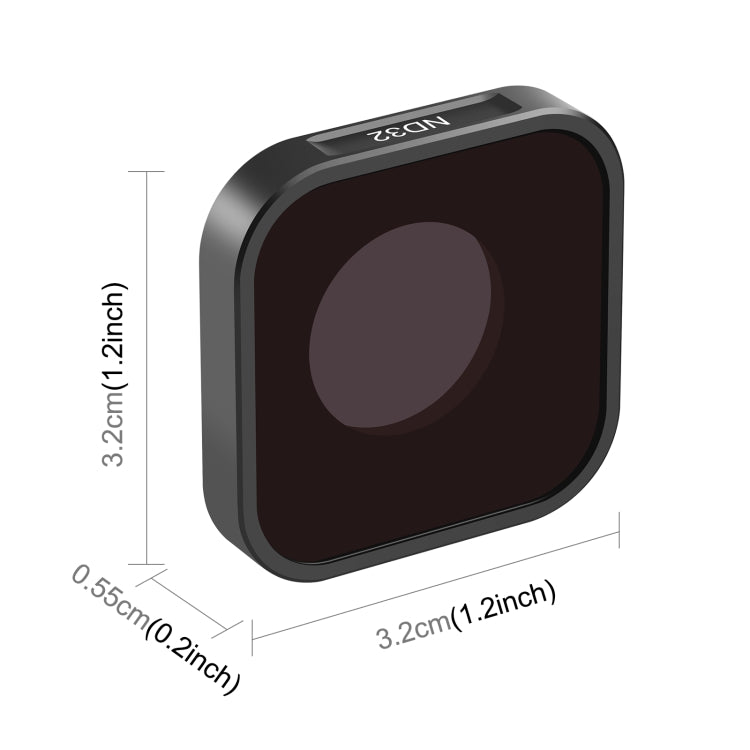 PULUZ Action Camera ND32 Lens Filter For GoPro HERO13 Black /12 Black /11 Black /11 Black Mini /10 Black /9 Black - HoMEdemic™ 