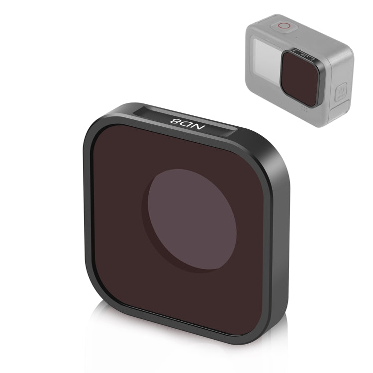 PULUZ Action Camera ND8 Lens Filter For GoPro HERO13 Black /12 Black /11 Black /11 Black Mini /10 Black /9 Black - HoMEdemic™ 