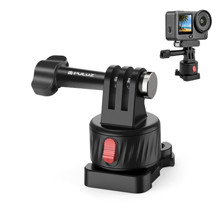 PULUZ Action Camera Quick Release Magnetic Base Adapter (Black) - HoMEdemic™ 