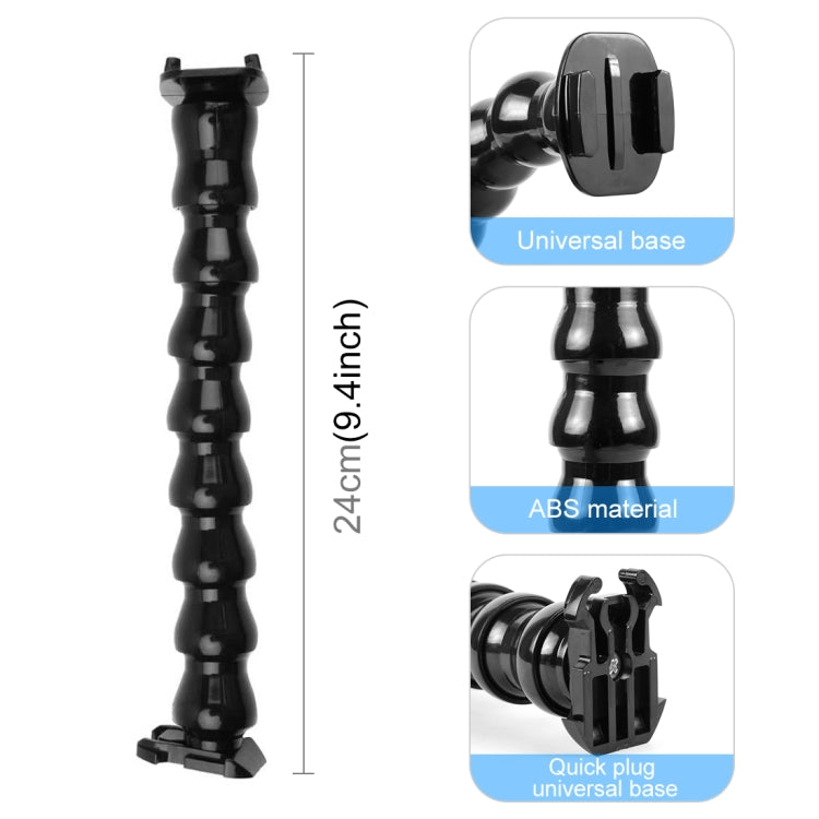PULUZ Action Sports Cameras Jaws Flex Clamp Mount for GoPro, Insta360, DJI and Other Action Cameras - HoMEdemic™ 