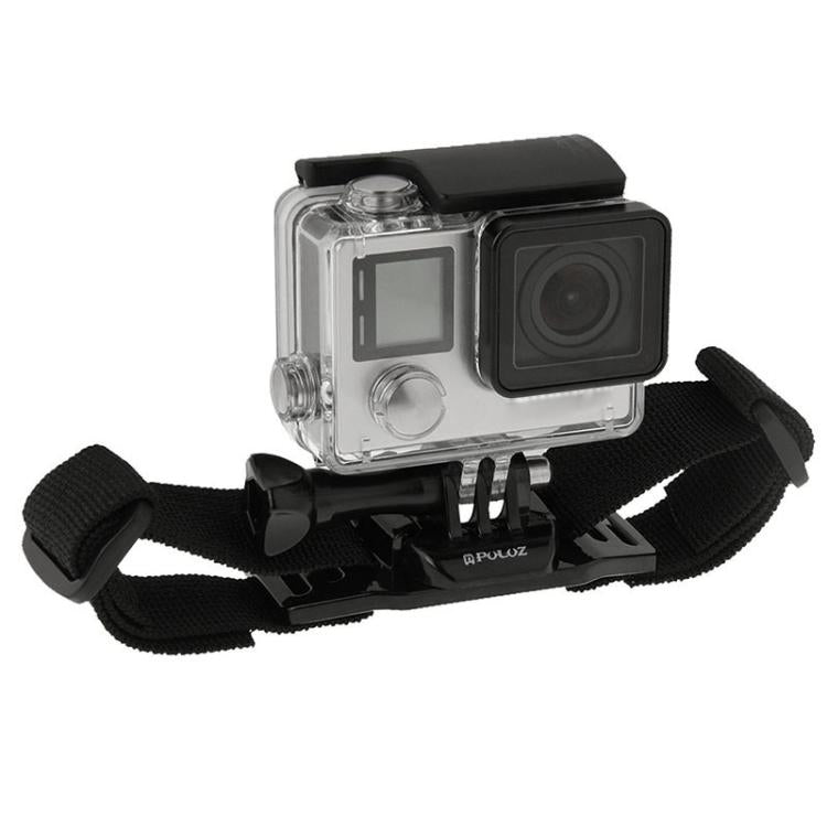 PULUZ Adjustable Helmet Strap Mount for GoPro, Insta360, DJI and Other Action Cameras - HoMEdemic™ 