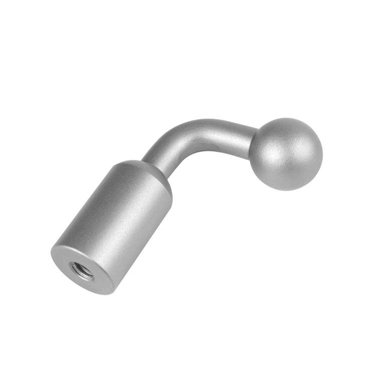 PULUZ Aluminum Alloy 17mm Ball Head Bracket Base Adapter (Silver) - HoMEdemic™ 