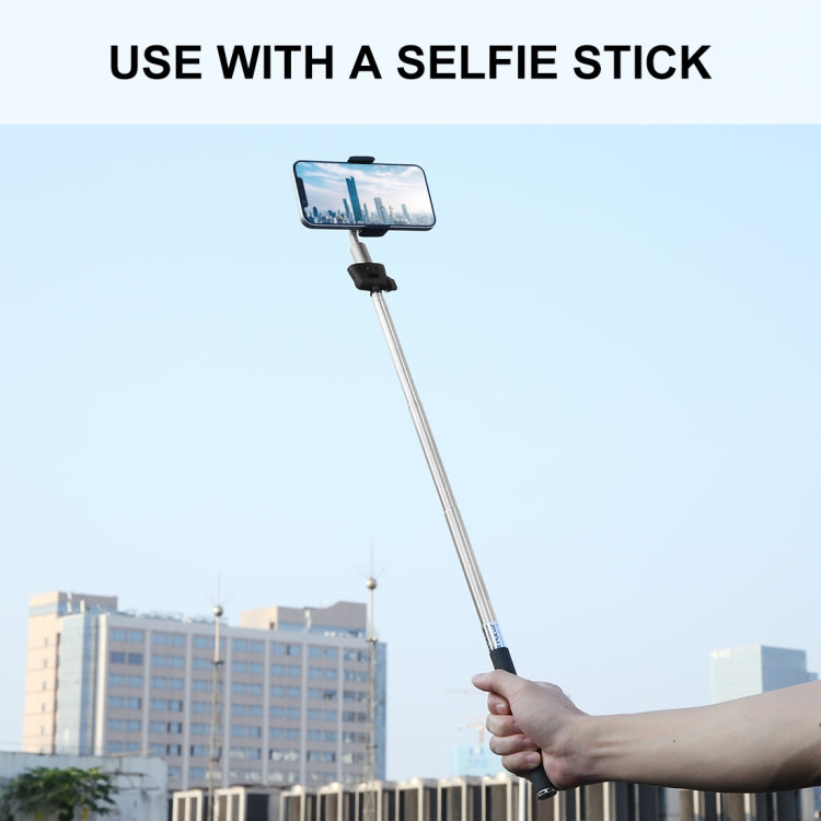 PULUZ Aluminum Alloy 17mm Ball Head Bracket Base Adapter (Silver) - HoMEdemic™ 