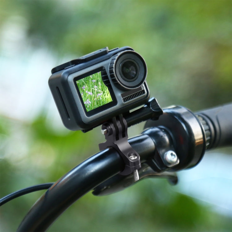 PULUZ Bike Handlebar Adapter Aluminum Mount for GoPro, Insta360, DJI and Other Action Cameras(Black) - HoMEdemic™ 