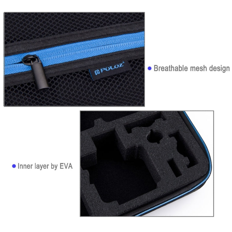 PULUZ Camouflage Pattern Waterproof Carrying and Travel Case for for GoPro, Insta360, DJI and Other Action Cameras Accessories, Large Size: 32cm x 22cm x 7cm - HoMEdemic™ 