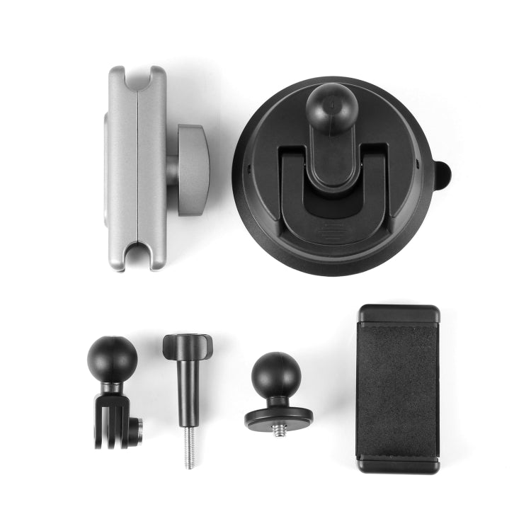 PULUZ Car Suction Cup Arm Mount with Mount Adapter & Long Screw - HoMEdemic™ 