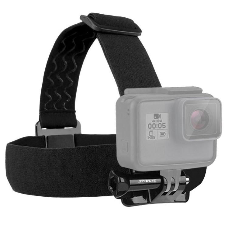 PULUZ Elastic Mount Belt Adjustable Head Strap for GoPro, Insta360 ONE R, DJI Osmo Action and Other Action Cameras - HoMEdemic™ 