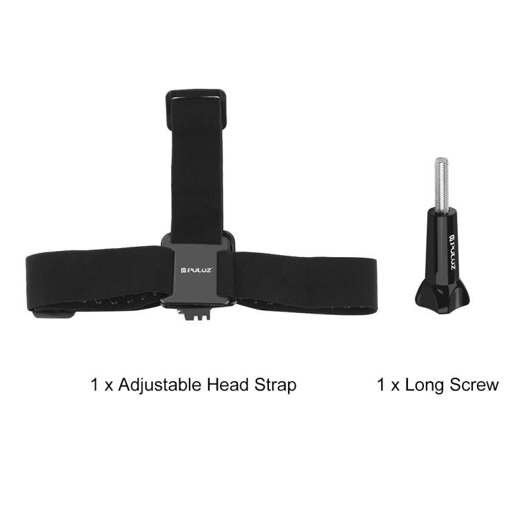 PULUZ Elastic Mount Belt Adjustable Head Strap for GoPro, Insta360 ONE R, DJI Osmo Action and Other Action Cameras - HoMEdemic™ 