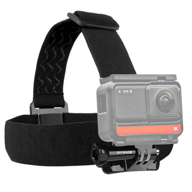 PULUZ Elastic Mount Belt Adjustable Head Strap for GoPro, Insta360 ONE R, DJI Osmo Action and Other Action Cameras - HoMEdemic™ 