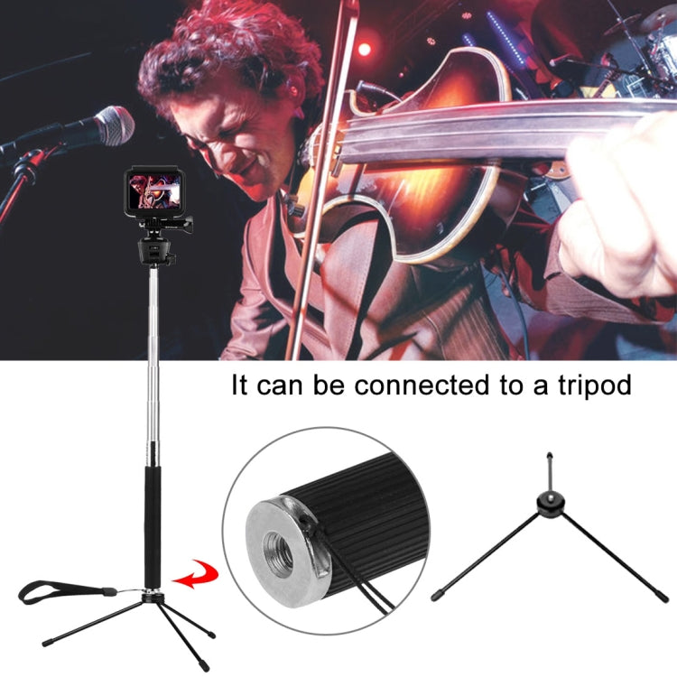 PULUZ Extendable Handheld Selfie Monopod for GoPro, Insta360, DJI and Other Action Cameras, Length: 22.5-80cm - HoMEdemic™ 