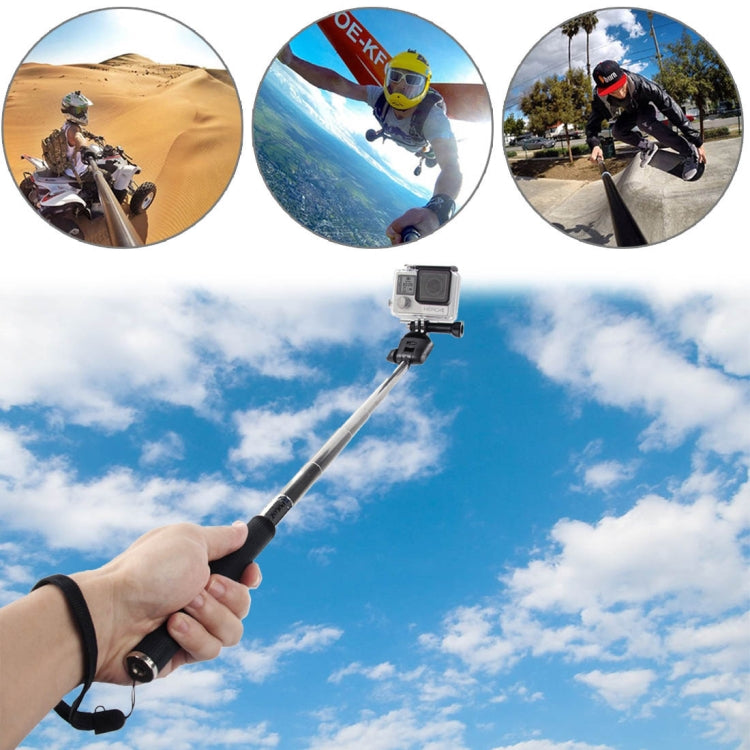 PULUZ Extendable Handheld Selfie Monopod for GoPro, Insta360, DJI and Other Action Cameras, Length: 22.5-80cm - HoMEdemic™ 