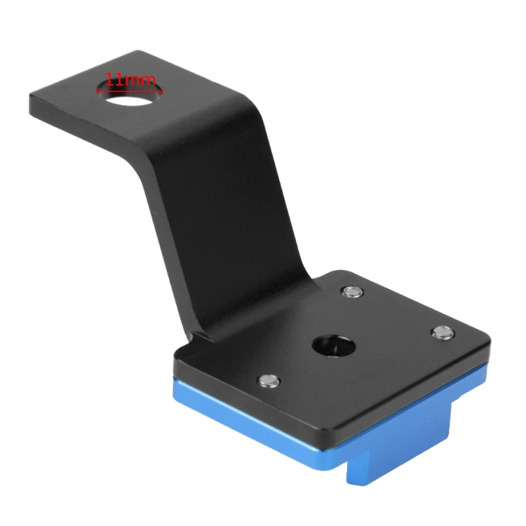 PULUZ Fixed Metal Motorcycle Holder Mount for GoPro, Insta360, DJI and Other Action Cameras(Blue) - HoMEdemic™ 