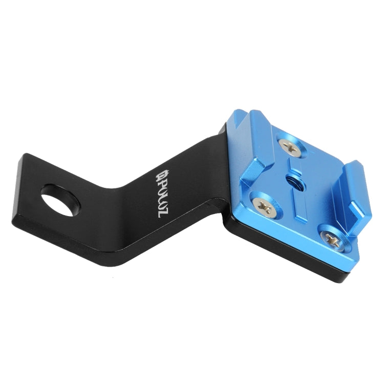 PULUZ Fixed Metal Motorcycle Holder Mount for GoPro, Insta360, DJI and Other Action Cameras(Blue) - HoMEdemic™ 