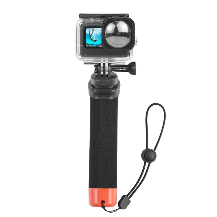 PULUZ Floating Foam Hand Grip Buoyancy Rods with Strap & Quick-release Base for GoPro, Insta360, DJI and Other Action Cameras(Orange) - HoMEdemic™ 