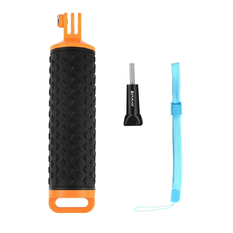 PULUZ Floating Handle Hand Grip Buoyancy Rods with Strap for GoPro HERO10 Black / HERO9 Black / HERO8 Black / HERO7 /6 /5 /5 Session /4 Session /4 /3+ /3 /2 /1, Xiaoyi and Other Action Cameras(Orange) - HoMEdemic™ 