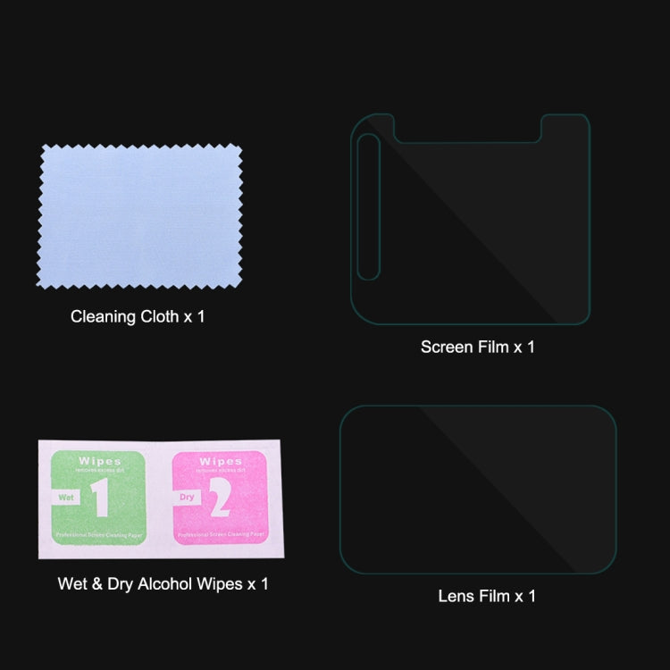 PULUZ  Front Lens and Back LCD Display Flexible Anti-fingerprint AF HD Film for Sony RX0 II / RX0 - HoMEdemic™ 