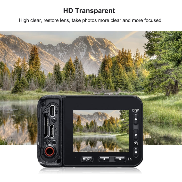 PULUZ  Front Lens and Back LCD Display Flexible Anti-fingerprint AF HD Film for Sony RX0 II / RX0 - HoMEdemic™ 