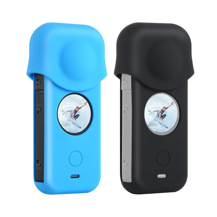 PULUZ Full Body Dust-proof Silicone Protective Case for Insta360 ONE X2(Black) - HoMEdemic™ 