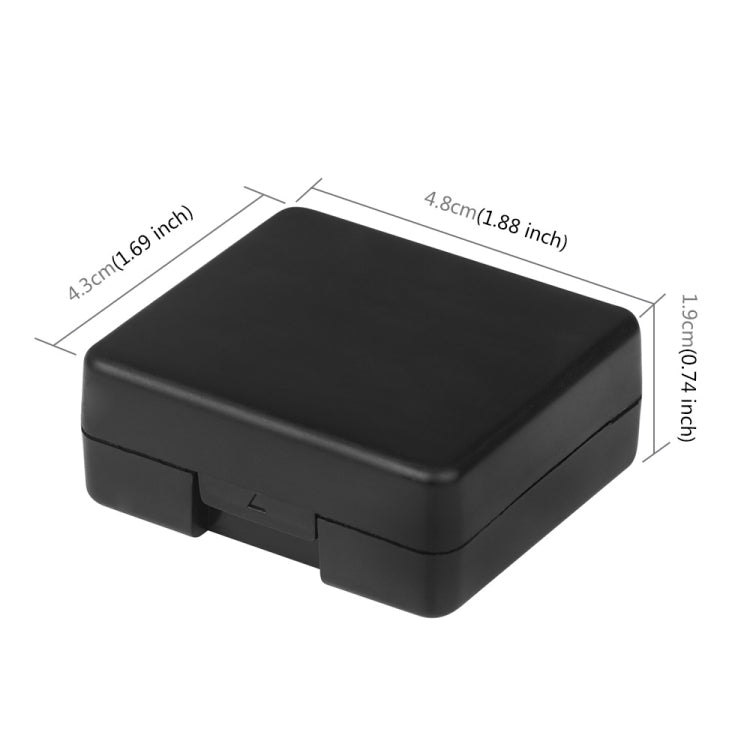 PULUZ Hard Plastic Battery Storage Box for DJI Osmo Action 6 / 5 Pro / Action 4 / GoPro HERO13 Black /12 Black /11 Black /10 Black /9 Black AHDBT-901 Enduro Battery - HoMEdemic™ 