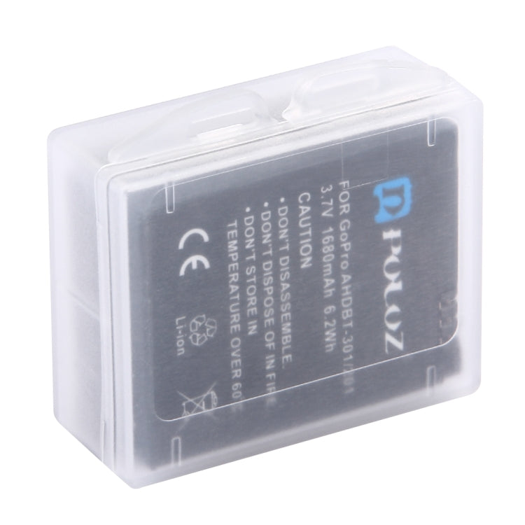PULUZ Hard Plastic Transparent Battery Storage Box (for GoPro HERO8 Black /7 /6 /5 Battery) - HoMEdemic™ 
