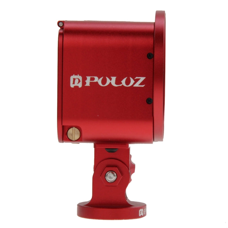 PULUZ Housing Shell CNC Aluminum Alloy Protective Cage Kit with Metal Wrench & Lens Cap & Screw & Tripod Adapter for GoPro HERO5 Session /HERO4 Session /HERO Session(Red) - HoMEdemic™ 