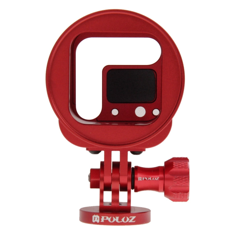 PULUZ Housing Shell CNC Aluminum Alloy Protective Cage Kit with Metal Wrench & Lens Cap & Screw & Tripod Adapter for GoPro HERO5 Session /HERO4 Session /HERO Session(Red) - HoMEdemic™ 