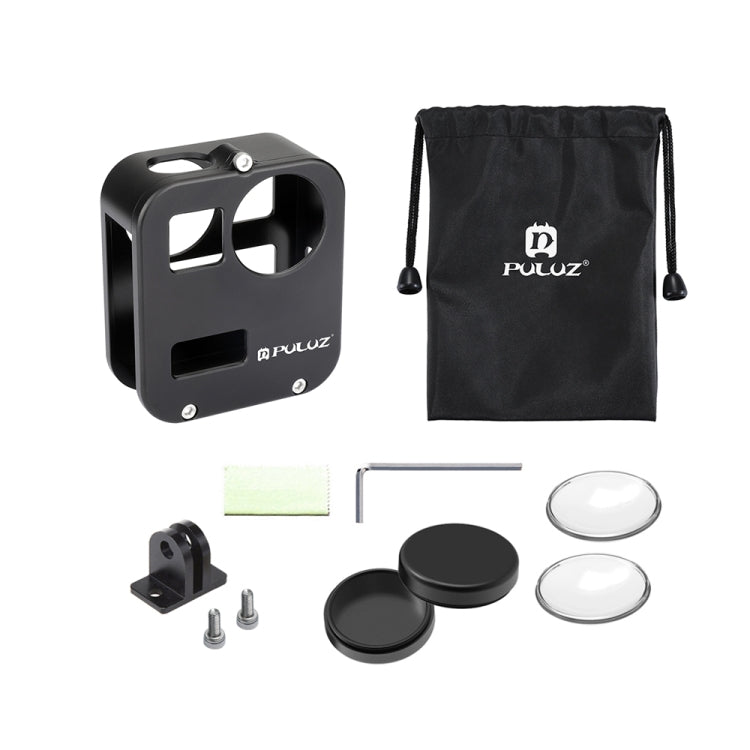 PULUZ Housing Shell CNC Aluminum Alloy Protective Cage for GoPro Max(Black) - HoMEdemic™ 