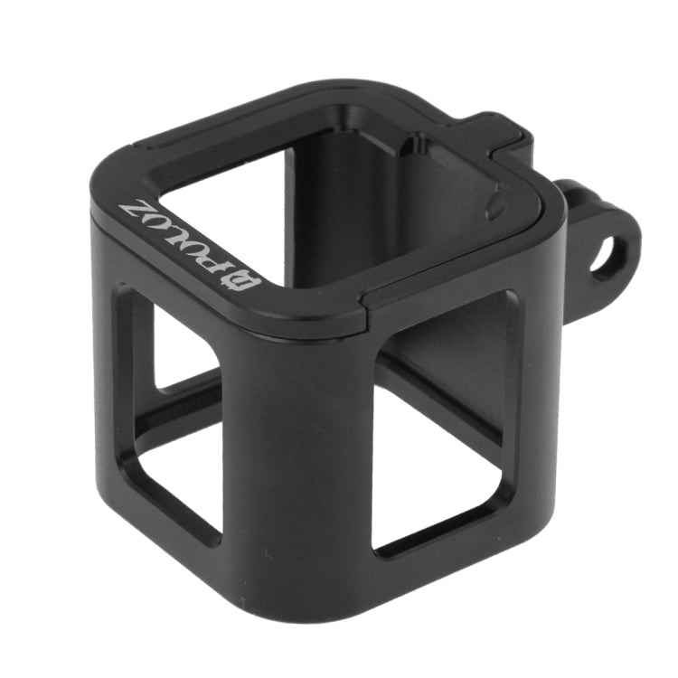 PULUZ Housing Shell CNC Aluminum Alloy Protective Cage with Insurance Frame for GoPro HERO5 Session /HERO4 Session /HERO Session(Black) - HoMEdemic™ 