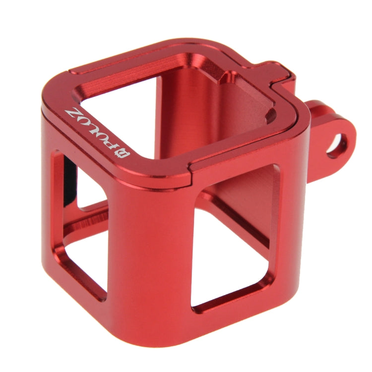 PULUZ Housing Shell CNC Aluminum Alloy Protective Cage with Insurance Frame for GoPro HERO5 Session /HERO4 Session /HERO Session(Red) - HoMEdemic™ 
